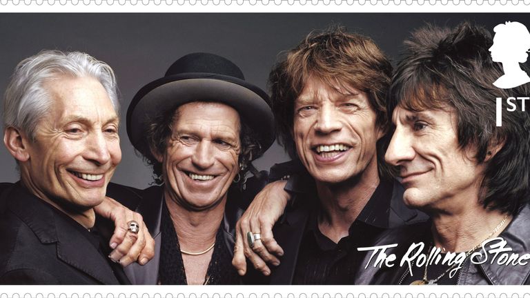 Stamps celebrate 60 years of The Rolling Stones